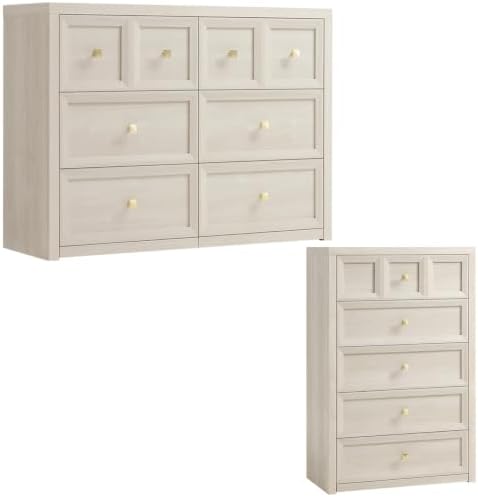 Dresser and Nightstand Sets 2 Piece for Bedroom Set Furniture