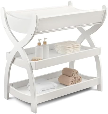 Comfy Cubs Baby Changing Table - Baby Change Table, White