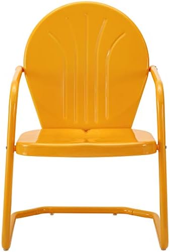 Crosley Furniture Griffith Retro Metal Outdoor Chair