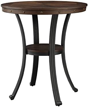 Powell Furniture Franklin Pub Table, Multicolor 36" x 36" x 40"