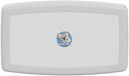 Koala Kare Surface-Mounted Horizontal Baby Changing Station, Model KB300-05 (White Granite)