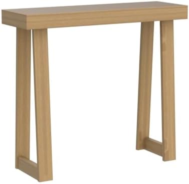 Plank+Beam Classic Console Table, 36 Inch, Pecan