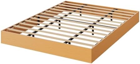 GarveeHome Wood Platform Bed Frame, Twin XL Bed Frame Without Headboard