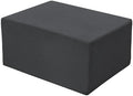 Ottoman for Cloud Sectional Boneless Couches Living Room, Modular Ottoman for Deep Seat Oversized Couch, Memory Foam Compressed Spineless Foot Rest for Bedroom Apartment Grey