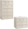Dresser and Nightstand Sets 2 Piece for Bedroom Set Furniture