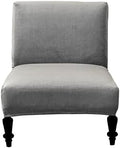 Eco-Ancheng Armless Chair Slipcover - Removable, Washable, Printed Covers for Living & Dining Room