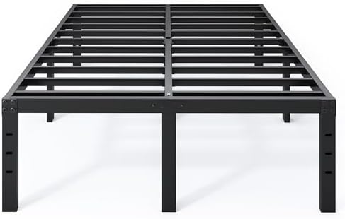QEROMY Full Size Bed Frame - 18 in Sturdy Platform Bed Frame Full