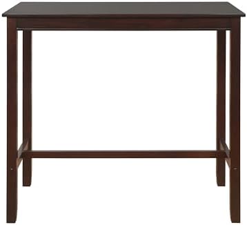 Linon Claridge Dark Espresso 42 inch Height Bar Table
