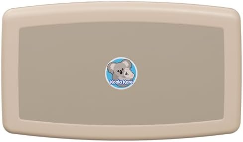 Koala Kare Surface-Mounted Horizontal Baby Changing Station, Model KB300-00 (Beige)