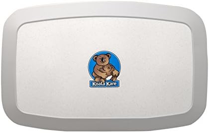 Koala Kare KB200-05 Horizontal Wall Mounted Baby Changing Station, White Granite