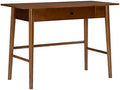 Melissa Mid Century Walnut Desk by Linon