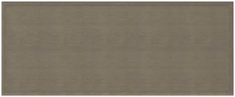SIMPLIHOME Connaught 40" Wide Solid Wood Cabinet in Farmhouse Grey