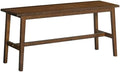 HOOBRO 39.3'' Bamboo Dining Bench, Farmhouse Kitchen Table Bench, Kitchen & Living Room Furniture, Easy to Assemble, Sturdy and Stable, Mocha MA03CD01G2