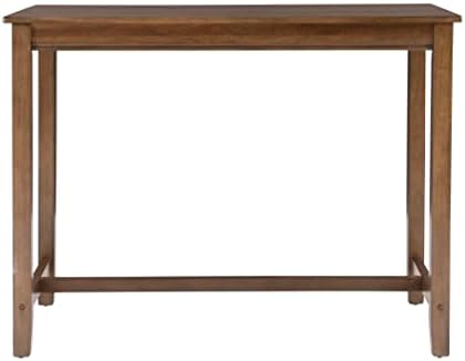 Linon Claridge Rustic Wood 36 inch Height Pub Table