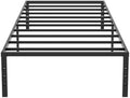 Twin Platform Bed Frame, Modern Metal Design with Underbed Storage Space
