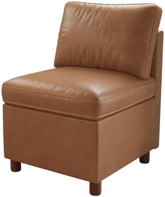 SITJOY Breakfast Nook Bench with Storage, Brown, 1 Seat