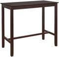 Linon Claridge Dark Espresso 42 inch Height Bar Table