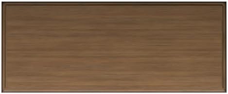 SIMPLIHOME Connaught 40" Solid Wood Cabinet in Rustic Natural Aged Brown