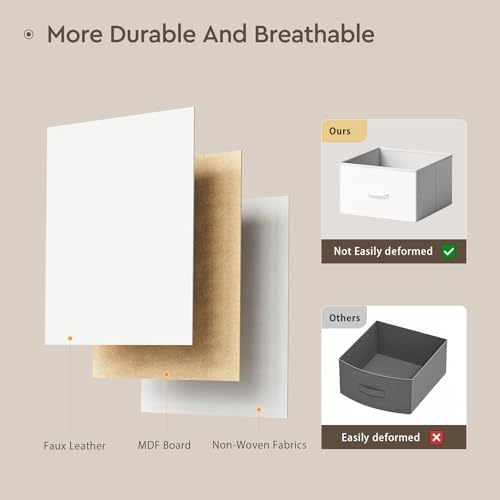 Yetom Changing Table, 3 Drawers&2 Shelves, Changing Table Dresser, White