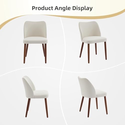 GarveeHome Wooden Dining Chairs Set of 4,Farmhouse Kitchen Chairs