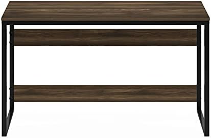 Furinno Moretti Modern Lifestyle Enhanced Study Desk, 52, Columbia Walnut