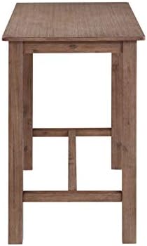 Boraam Sonoma Pub Table [Barnwood Wire-Brush]