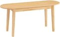 HOOBRO 39.4'' Dining Bench, Farmhouse Kitchen Table Bench, Bamboo Entryway Bench, Sturdy Dining Room Bench, Easy to Assemble, Wooden Bench for Living Room, Hallway, Bedroom, Bathroom, Natural YL19CD01