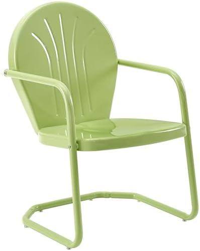Crosley Furniture Griffith Retro Metal Outdoor Chair