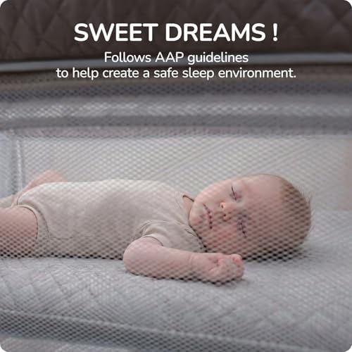 Portable Playard Bedside Crib Sleeper