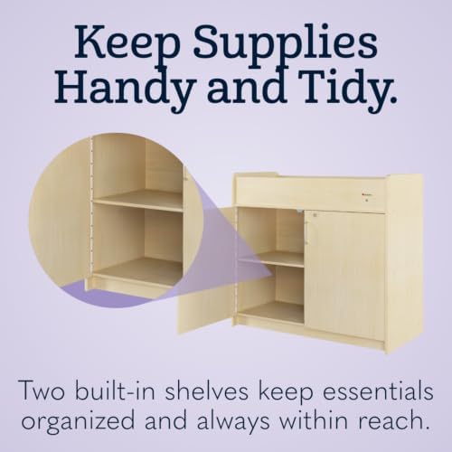Foundations Fully Assembled SafeSwing Daycare Changing Table