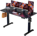 ErGear 55 x 28 Inches Height Adjustable Electric Standing Desk, Sit Stand up Desk, Memory Computer Home Office Desk, Black