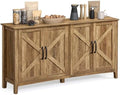 VASAGLE Buffet Cabinet, Coffee Bar, Adjustable Shelf