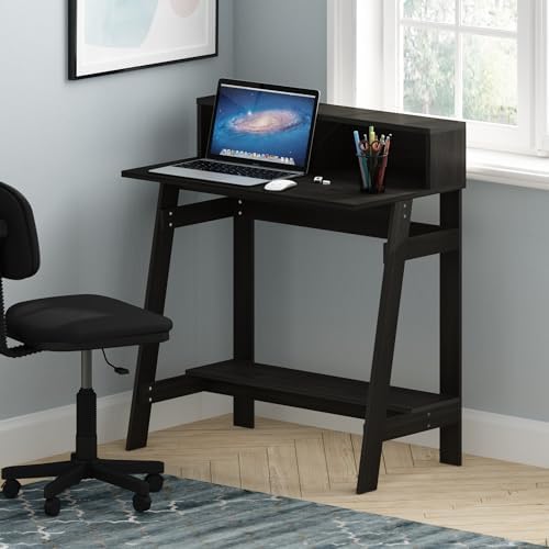 Furinno Simplistic 31-Inch Compact Computer Desk, Black Espresso