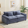 Oprisen 86" Modular Sectional Sofa, Comfy Loveseat Deep Cloud Couch