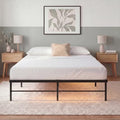 Zinus Rumi Heavy Duty Metal Platform Bed Frame, RGB LED Lights, Queen