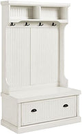 Crosley Furniture Seaside Hall Tree, Shoe Rack Bench