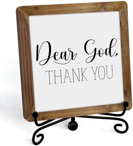 Home Decor, Farmhouse Shelf Decor For Living Room, Boho Aesthetic Table Decorations, Christian Gifts For Women Men, Entryway Tv Stand Fireplace Mantle Coffee Table Decoration (god-12)