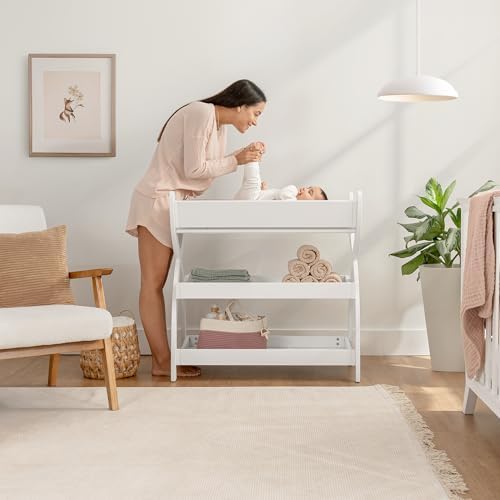 Comfy Cubs Baby Changing Table - Baby Change Table, White