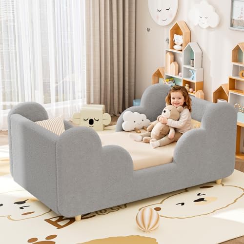 Toddler Bed Frame, Toddler Bed Upholstered, Toddler Floor Bed