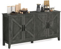 VASAGLE Buffet Cabinet, Coffee Bar, Adjustable Shelf