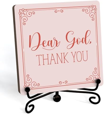 Home Decor, Farmhouse Shelf Decor For Living Room, Boho Aesthetic Table Decorations, Christian Gifts For Women Men, Entryway Tv Stand Fireplace Mantle Coffee Table Decoration (god-18)