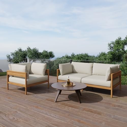 Acanva Vento Outdoor Patio Furniture Set, Armchair