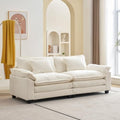 Oprisen 86" Modular Sectional Sofa, Comfy Loveseat Deep Cloud Couch