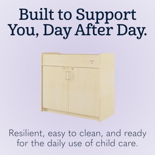 Foundations Fully Assembled SafeSwing Daycare Changing Table