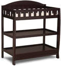 Delta Children Infant Changing Table with Pad, Dark Chocolate