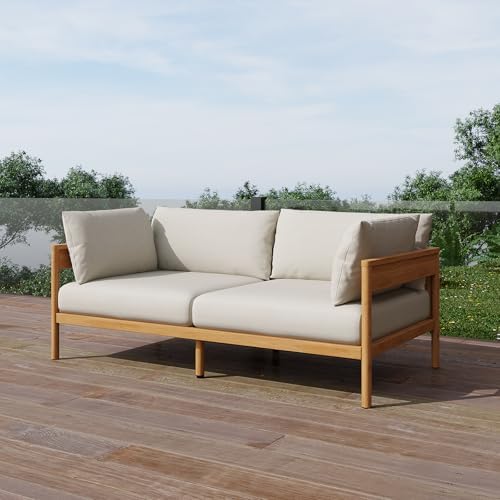 Acanva Vento Outdoor Patio Furniture Set, Loveseat