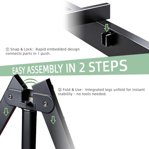Queen Bed Frame, 18 Inch Heavy Duty Steel Platform, Noise-Free