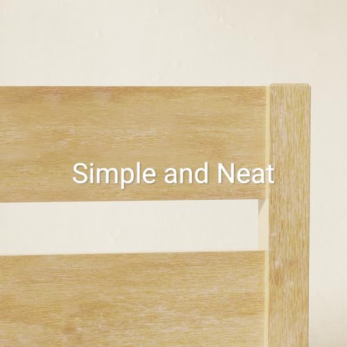 LIFEMENT Classic Wood Platform Bed Frame with Headboard, Essential, Noise Free, Under Bed Storage, No Box Spring Needed, Easy Assembly (Natural, Twin)