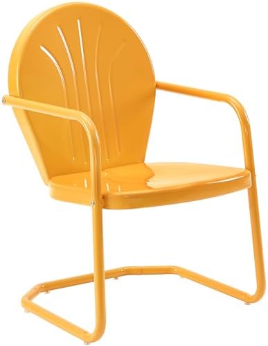 Crosley Furniture Griffith Retro Metal Outdoor Chair