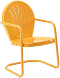 Crosley Furniture Griffith Retro Metal Outdoor Chair